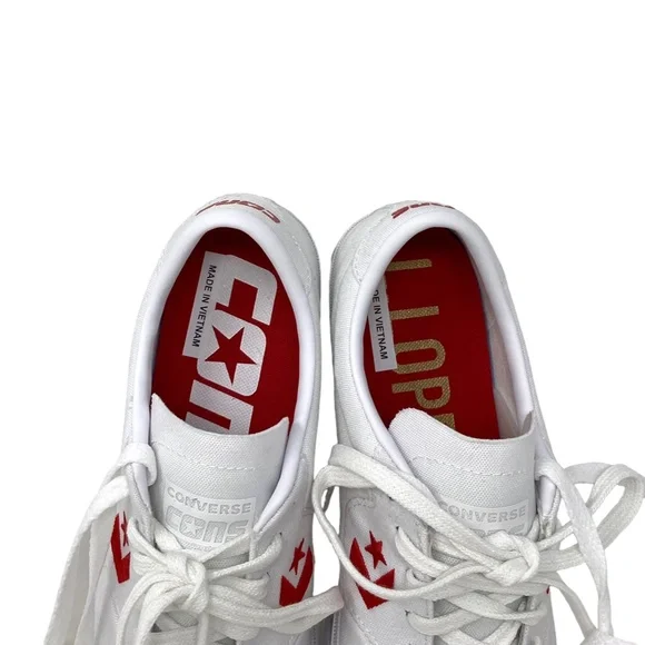 💖MEGA SALE💖Converse Louie Lopez Pro OX Low Top White Canvas Men’s A02416C - Picture 7 of 11